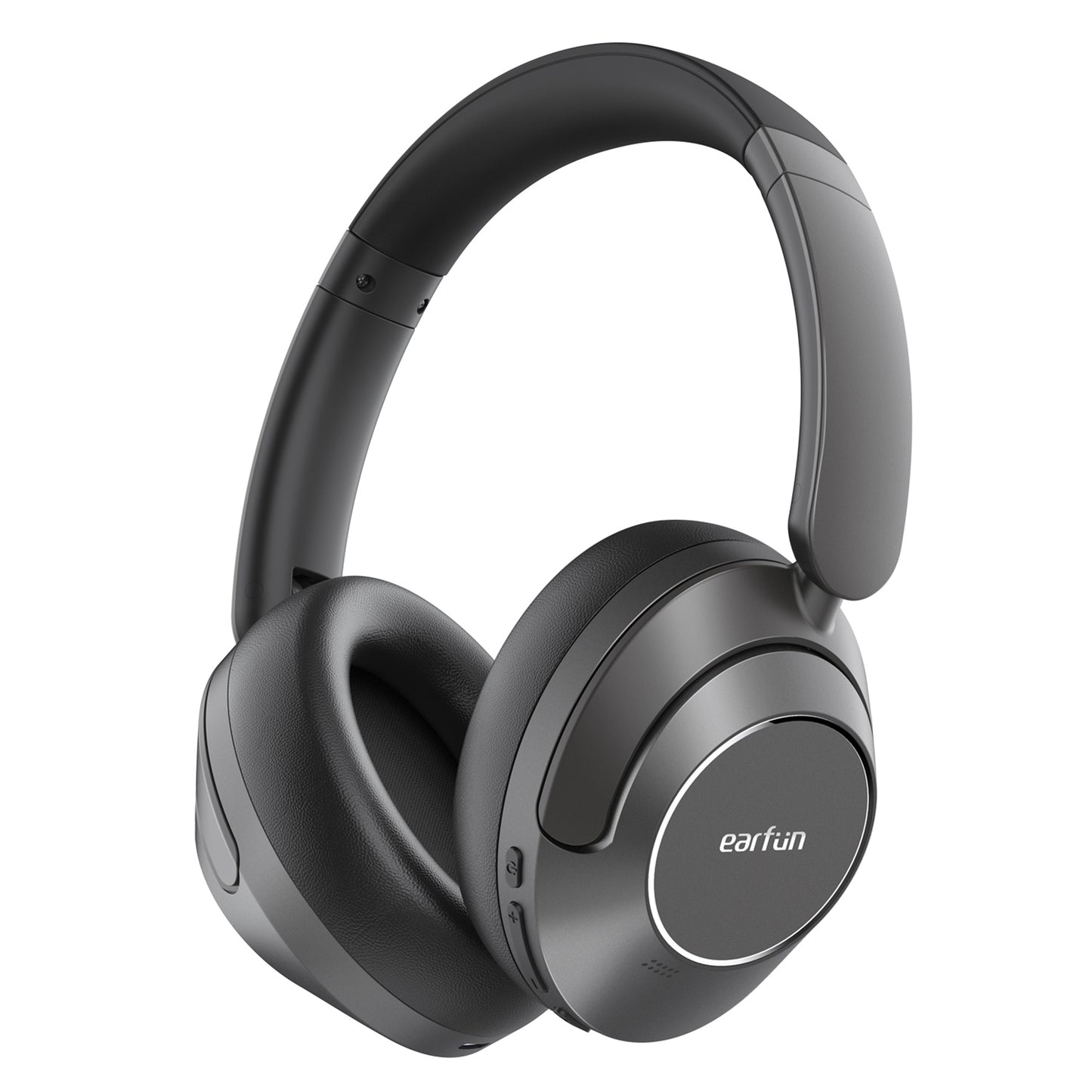 EarFun Wave Life Bluetooth Headphones, Hybrid Noise Cancelling Headphones, 4 Mics AI ENC, Deep Bass, Bluetooth 5.4, 60H Playtime, Multipoint Connection, App