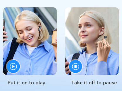 Air Pro 4 Adaptive Hybrid Noise Canceling Wireless Earbuds, Qualcomm Snapdragon Sound, aptX™ Lossless, 6 Mics AI CVC 8.0 Call, LDAC Hi-Res Audio, 52H Playtime, Bluetooth 5.4, in-Ear Detection