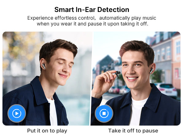 Air Pro 4+ Adaptive Noise Cancelling Wireless Earbuds, Qualcomm aptX Lossless, Snapdragon Sound, Dual Drivers, 6 Mics AI Clear Calls, Hi-Res Sound, LDAC, Bluetooth 6.0, 54H Playtime
