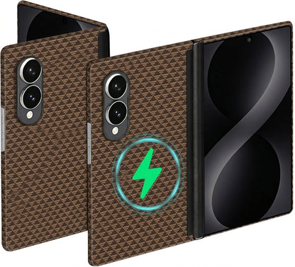 Samsung Galaxy Z Fold 8 Hinge Protection Carbon Fiber Case