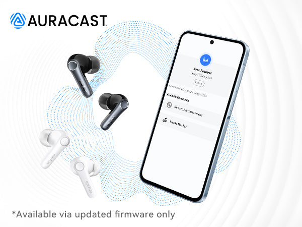 Air Pro 4 Adaptive Hybrid Noise Canceling Wireless Earbuds, Qualcomm Snapdragon Sound, aptX™ Lossless, 6 Mics AI CVC 8.0 Call, LDAC Hi-Res Audio, 52H Playtime, Bluetooth 5.4, in-Ear Detection