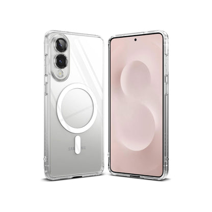 PROTECT Samsung S25 Edge Magnetic Clear Phone Case | Slim Design | MagSafe Compatible | Anti-Scratch Protection | Model: MSAMS25E