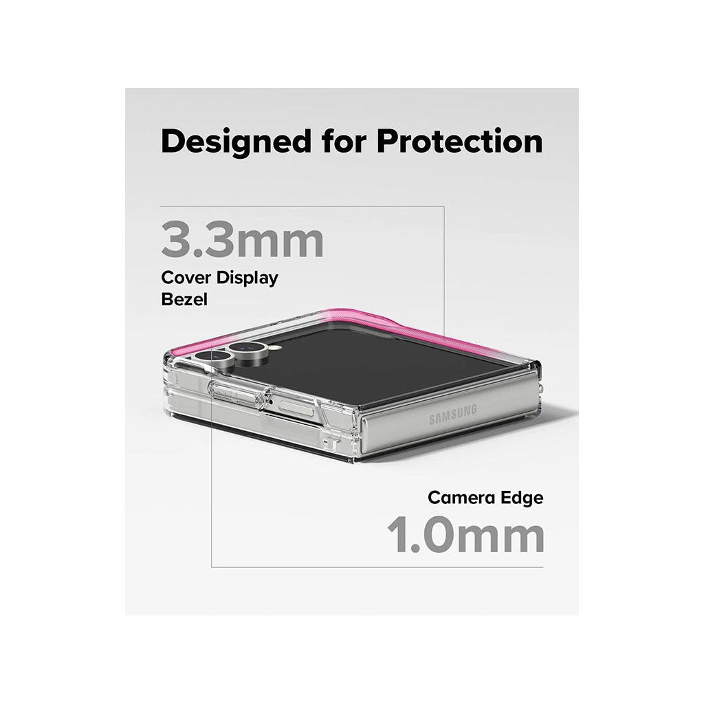 PROTECT Magnetic Clear Case for Samsung Galaxy Z Flip 7 | Slim Shockproof Design | Easy Snap-On Fit | Wireless Charging Friendly | Model: MSFLP7