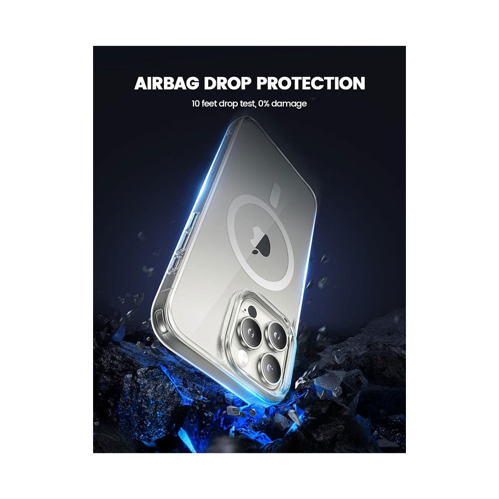 iPhone 15 Pro Clear Magsafe case with Premium Quality TPU Bumper Design 6.1 inches