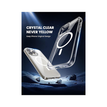 iPhone 15 Pro Clear Magsafe case with Premium Quality TPU Bumper Design 6.1 inches