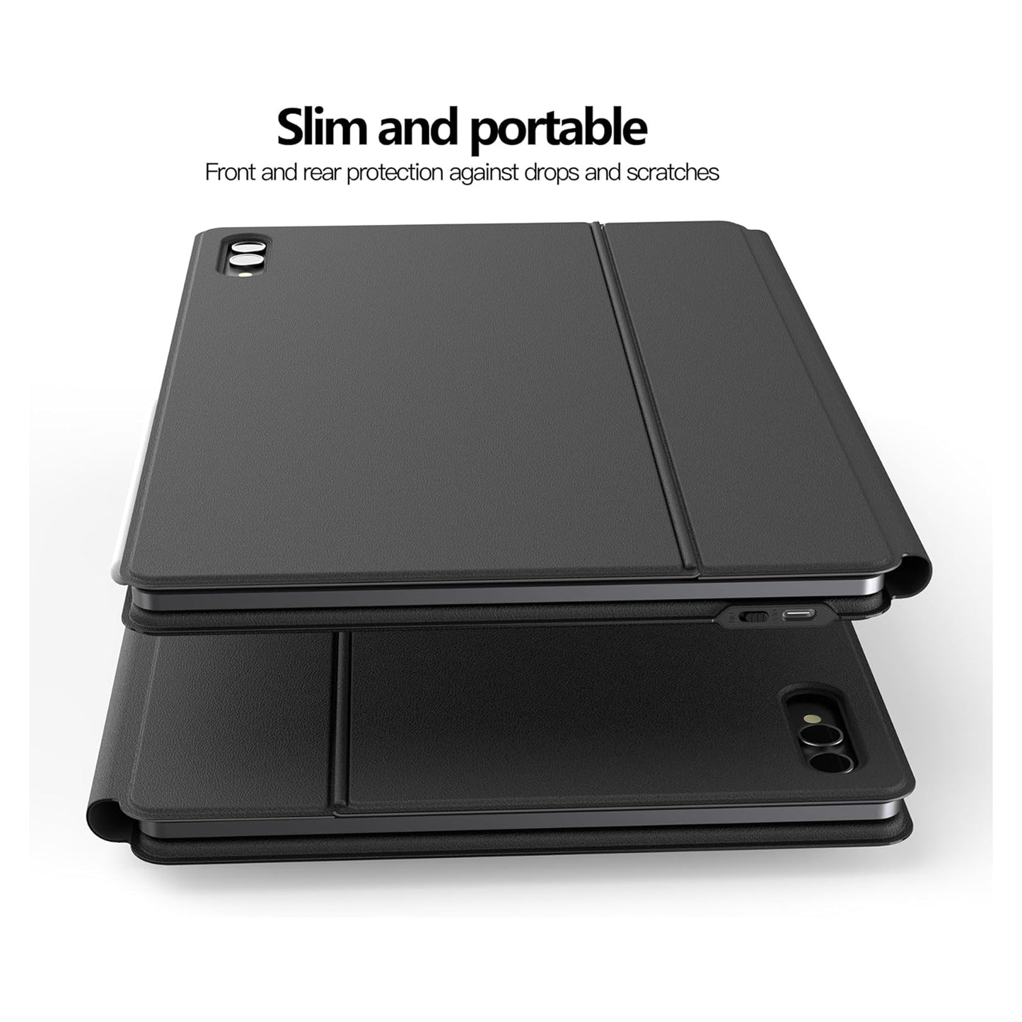 Samsung Galaxy Tab S11 Ultra 14.6" Bluetooth Keyboard Case with Multi-Touch Trackpad | Backlit Bluetooth Keyboard Cover | Detachable Slim Protective Case