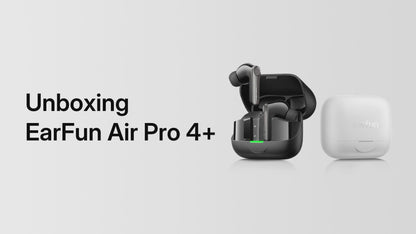 Air Pro 4+ Adaptive Noise Cancelling Wireless Earbuds, Qualcomm aptX Lossless, Snapdragon Sound, Dual Drivers, 6 Mics AI Clear Calls, Hi-Res Sound, LDAC, Bluetooth 6.0, 54H Playtime